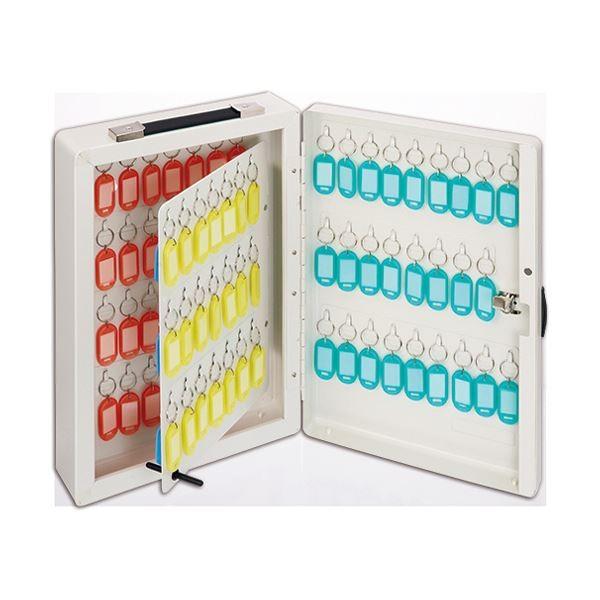 (まとめ）キーボックス 100個吊〔×3セット〕