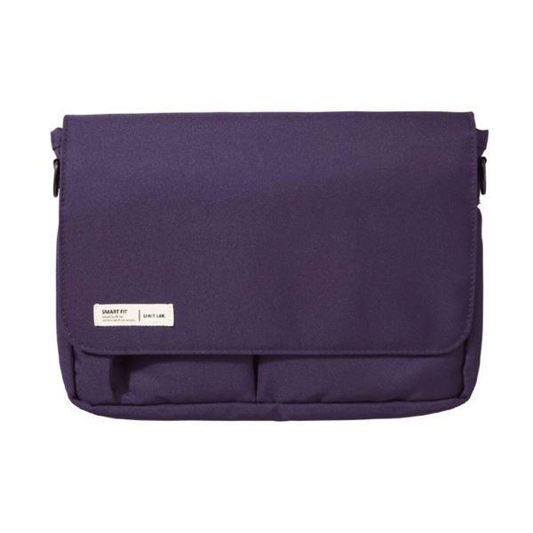 (まとめ) リヒトラブ SMART FITキャリングポーチ A5 ネイビー A-7575-11 1個 〔×10セット〕