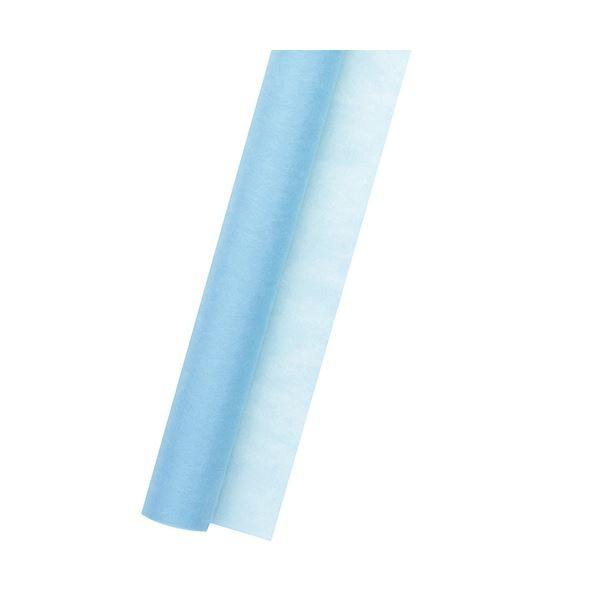 (まとめ) ササガワ 不織布 Jロール700mm×20m 水 49-9010 1本 〔×10セット〕