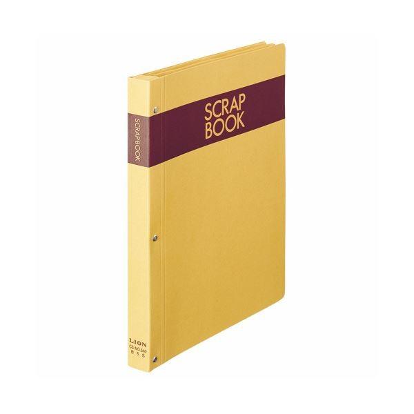 (まとめ) ライオン事務器 スクラップブック B5タテ クラフト台紙28枚付 背幅25mm CS-540 1冊 〔×30セット〕