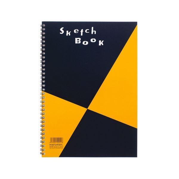 (まとめ) マルマン スケッチブック A4 並口 24枚 S131 1冊 〔×30セット〕