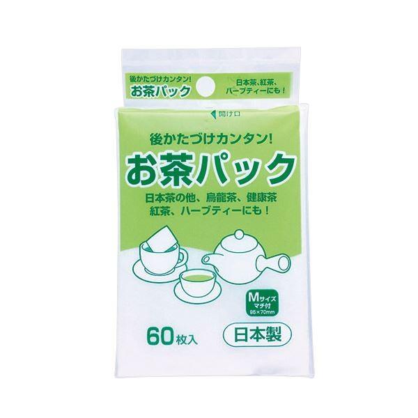 (まとめ) アートナップ お茶パック (ひもなし) 1パック(60枚) 〔×100セット〕