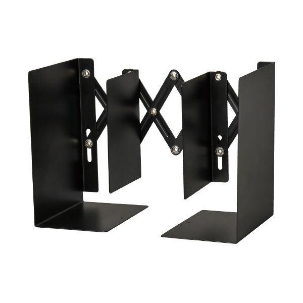 （まとめ）カール事務器 ブックエンド ALB-55-K ブラック（×30セット）