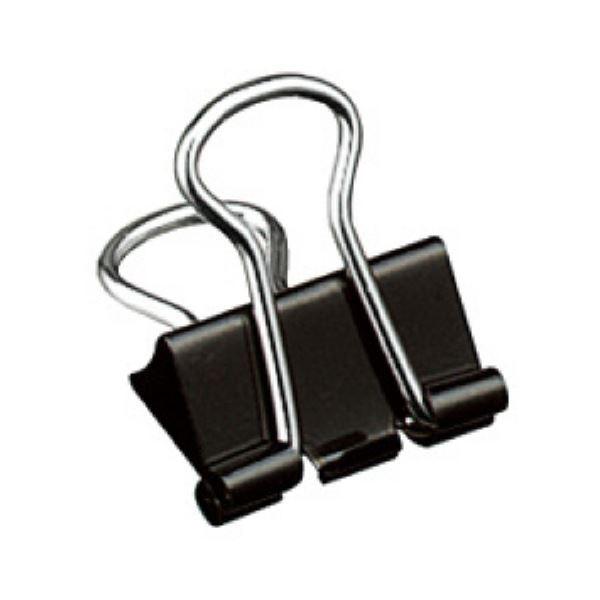 まとめ）コクヨ ダブルクリップ（Scel-bo）業務パック 豆 口幅15mm 黒