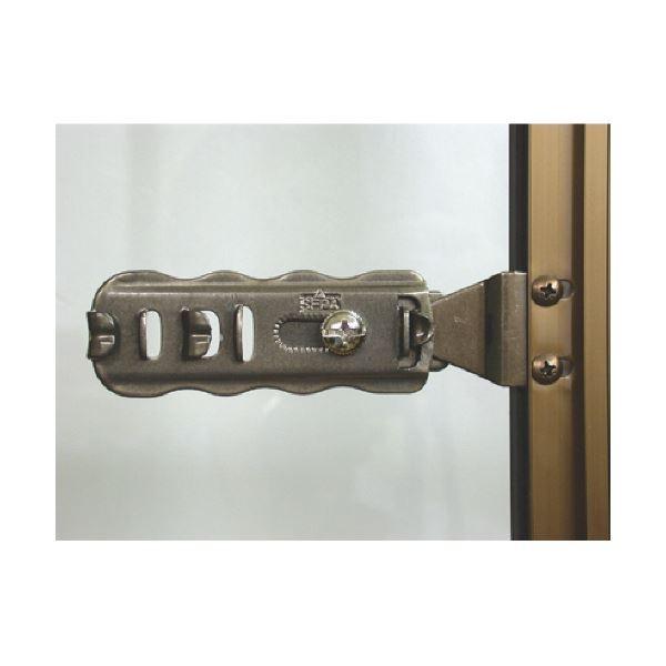 まとめ）日中製作所 ヒナカS/S通気戸じまりくんシルバー 194-SL 1