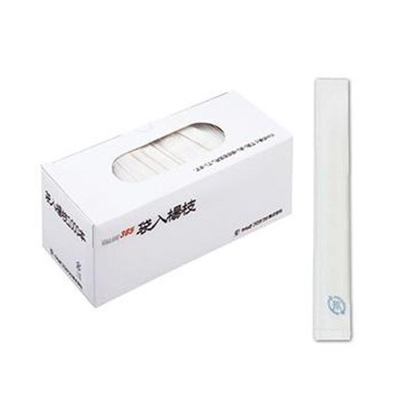 （まとめ）やなぎプロダクツ 袋入楊枝 無地L-518 1パック（1000本）〔×50セット〕