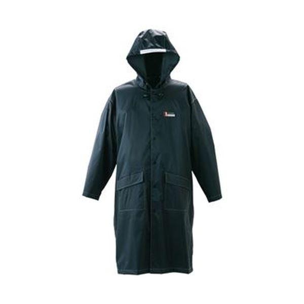 （まとめ）川西工業 防水レインパーカー ブラックフリーサイズ #3535 1着〔×5セット〕