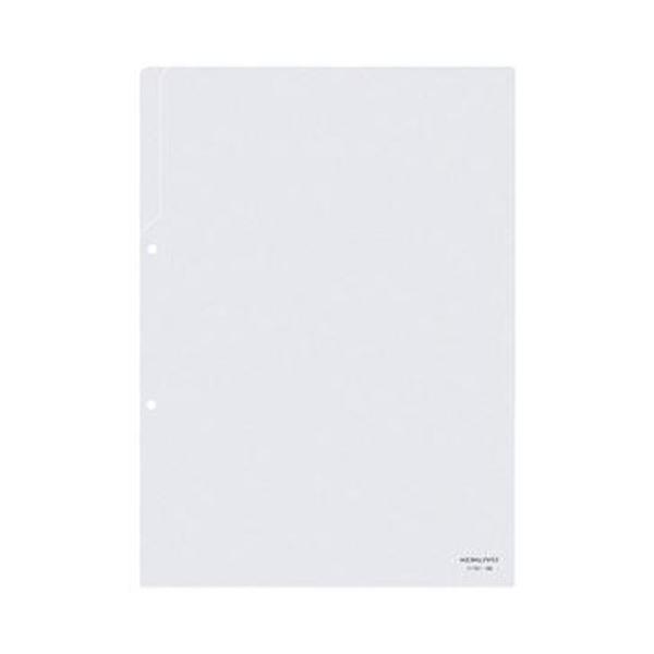 （まとめ）コクヨ クリヤーホルダー（2穴あき・透明）B5 フ-751 1セット（50枚）〔×3セット〕