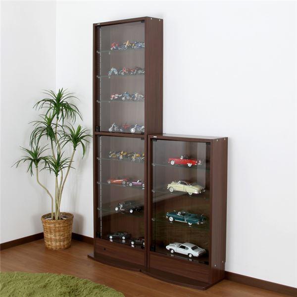 〇☆【幅46cm×奥行28cm】ブラウン コレクションケース 楽天市場】コレクションケース コレクションラック 幅46cm×奥行28cm