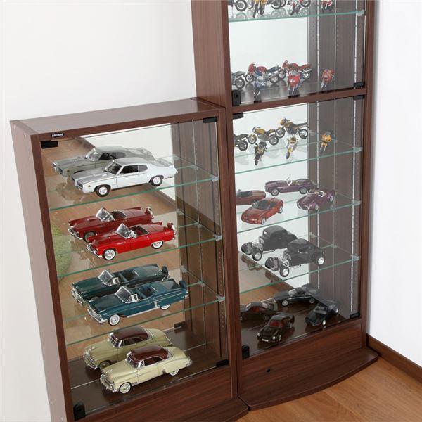 〇☆【幅46cm×奥行28cm】ブラウン コレクションケース 楽天市場】コレクションケース コレクションラック 幅46cm×奥行28cm