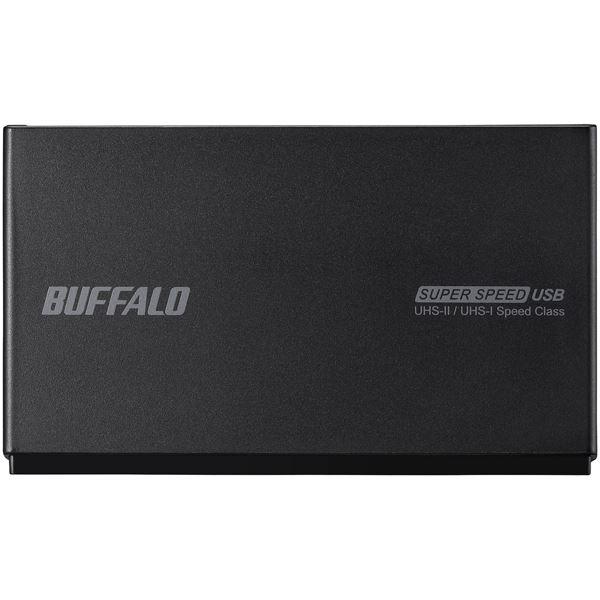 バッファロー UHS-II対応 USB3.0 マルチカードリーダー ブラック BSCR700U3BK｜wpm｜02