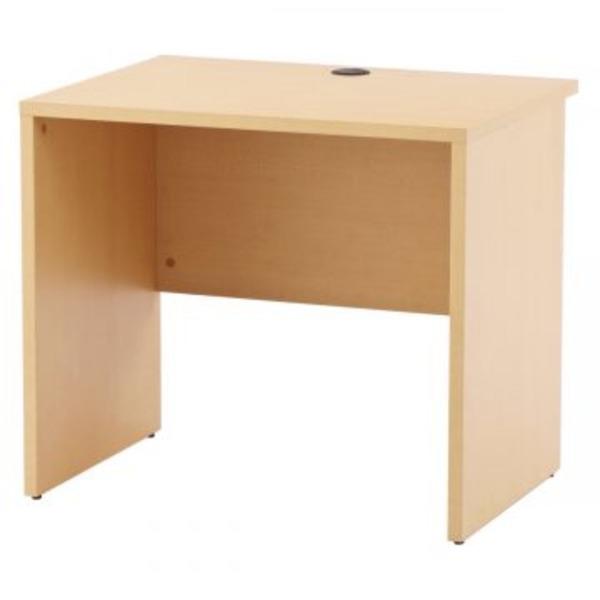 木製デスクII W800×D600mm ナチュラル〔お客様組立品〕〔代引不可〕