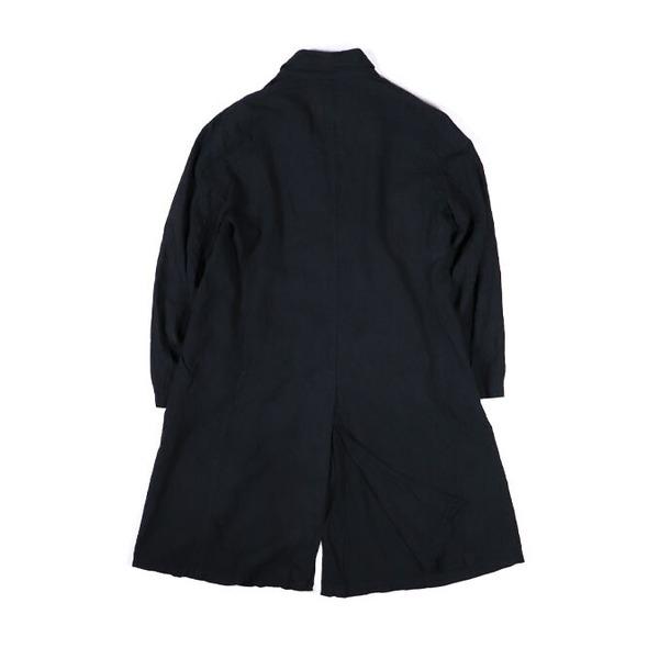 フランス軍 タイプ ワークコート ブラック 3 メンズL 麻綿混 仏軍 コート ミリタリーウェア ミリタリーコート 上着 黒 フランス軍 タイプ ワークコート ブラック 3 メンズL 麻綿混 仏軍