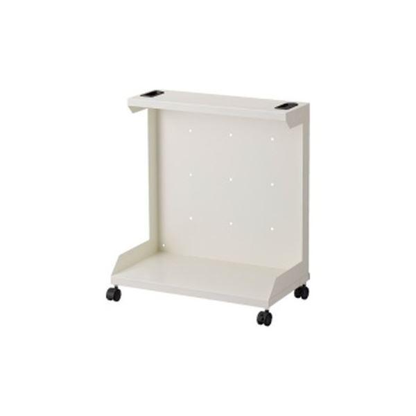 トヨダプロダクツ アンダーデスクワゴン UDB-450 ホワイト〔組立品〕