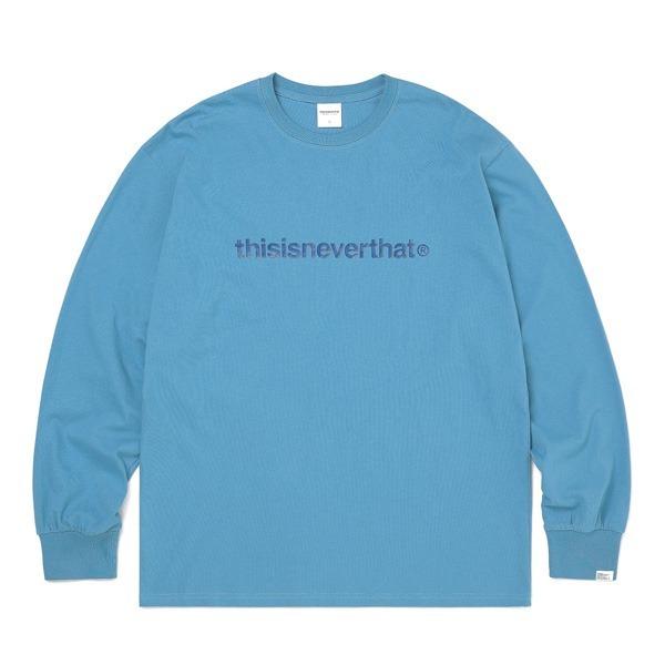 肌触りがいい Thisisneverthat ディスイズネバーザット Tncocls003t ロゴl Ls長袖tシャツ スレート L 爆売り Kpiss Fm