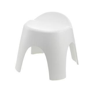 〔8個セット〕 バスチェア 風呂椅子 座面高約30cm 約幅37cm ホワイト 日本製 抗菌 通気性 リッチェル アライス 腰かけ 浴室 風呂