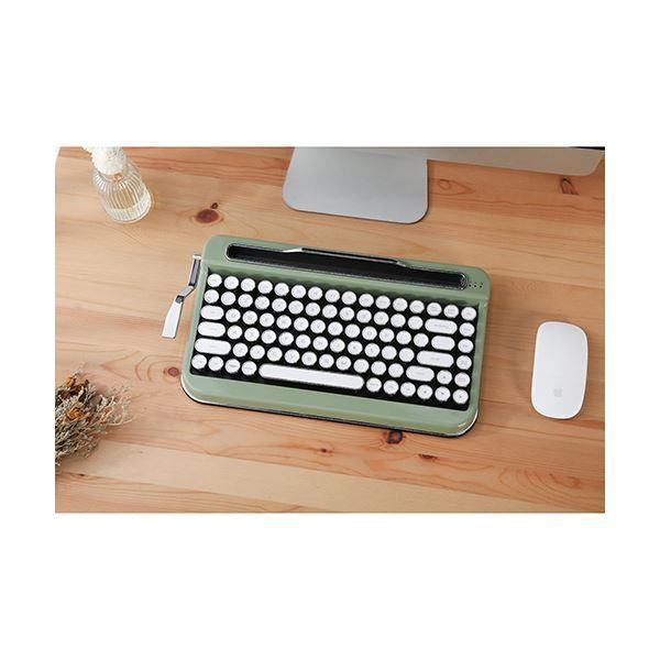 アイアス タイプライター風レトロキーボードPENNA Olive Green タイプライター風レトロキーボード PENNA ペナ | 商品情報 | AJAX-アイアス