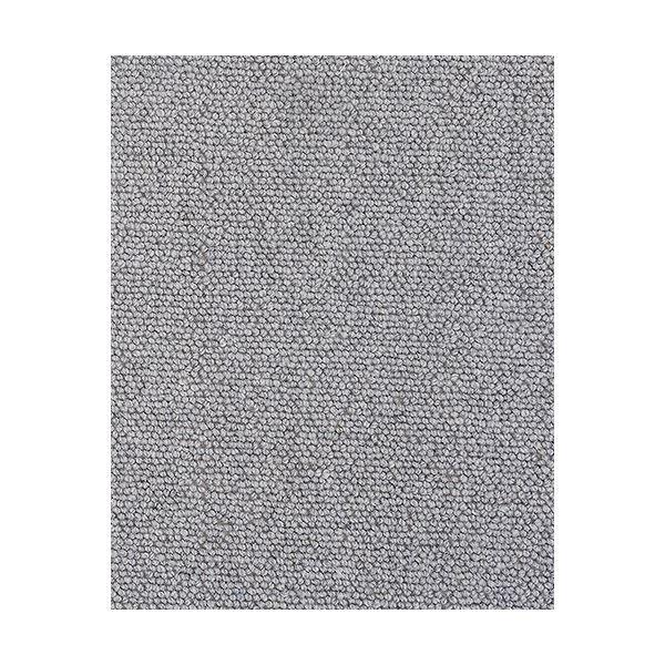 防炎 カーペット/絨毯 〔江戸間4.5畳 ライトグレー〕 ホットカーペット・ロボット掃除機対応 日本製 『デイル』 プレーベル〔代引不可〕