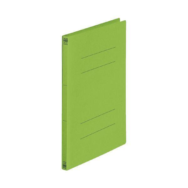 (まとめ) プラス フラットファイル A4S リーフグリーン 021N 〔×50セット〕