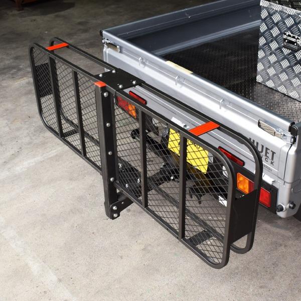 週末大特価！ヒッチキャリア/カーゴ/折り畳み式/ヒッチメンバー/オリジナル 車 ヒッチ キャリア カーゴ 折りたたみ ヒッチメンバー 荷台 積載