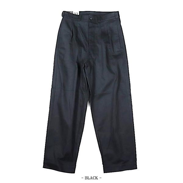 フランス陸軍 M52 チノパンツ レプリカ ブラック 21 約74cm コットンツイル 仏軍 ミリタリーパンツ チノパン 軍モノ 軍パン 黒 フランス陸軍 M52 チノパンツ レプリカ ブラック 21 約74cm コットン