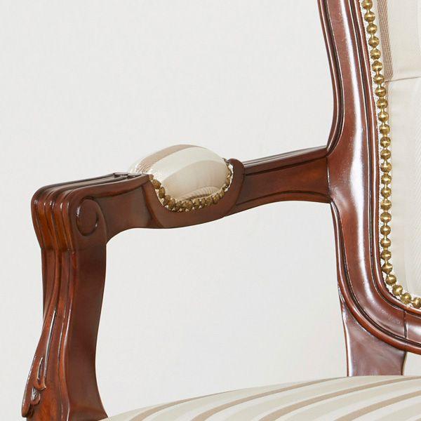 マルシェ チェアー肘付 マルケッシュチェア肘付 [OAK-BK]｜チェア/スツール｜CRUSH