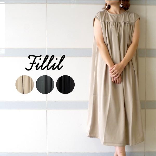 ワンピース　オケージョン　fillil　１枚でさらりと着用いただけるキレイめ大人ワンピース |  | 03
