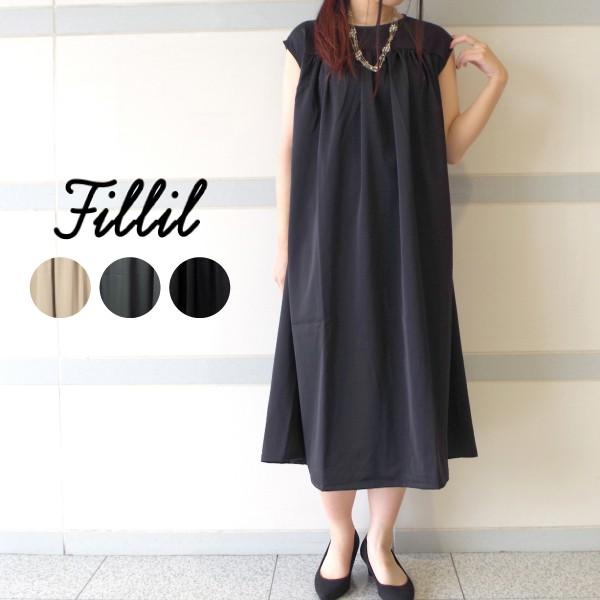 ワンピース　オケージョン　fillil　１枚でさらりと着用いただけるキレイめ大人ワンピース |  | 05