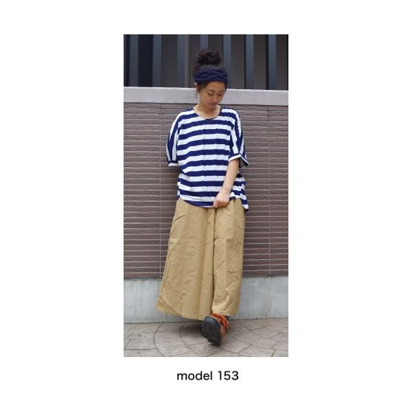 カットソー　Tシャツ　冷感素材　Vネック裾ラウンドプルオーバー 今林 |  | 04