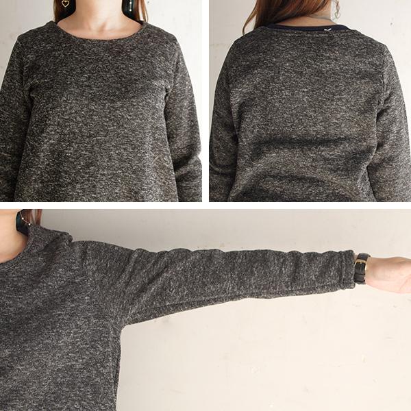 ニットフリース裏起毛チュニック　【Cinema】今林 |  | 07