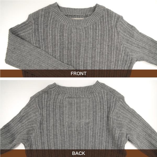 カットソー　インナー　Tシャツ　coill  綿素材のクルーネックリブニット 子供服 女の子 |  | 02