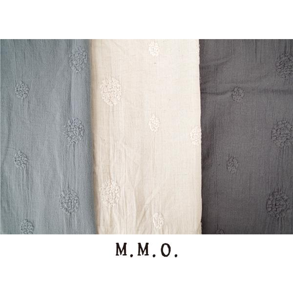 コットンリネンドット刺繍ブラウス 【M.M.O.】 カプリ |  | 07