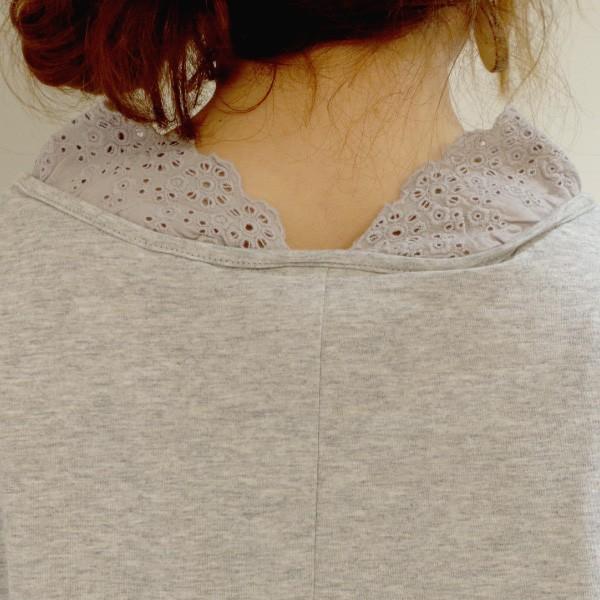 カットソー　インナー　D*g*y　綿100％　衿ぐりレースカットソー　インナーに最適 デコ |  | 08