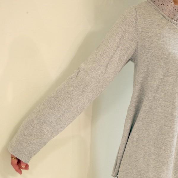 カットソー　インナー　D*g*y　綿100％　衿ぐりレースカットソー　インナーに最適 デコ |  | 09