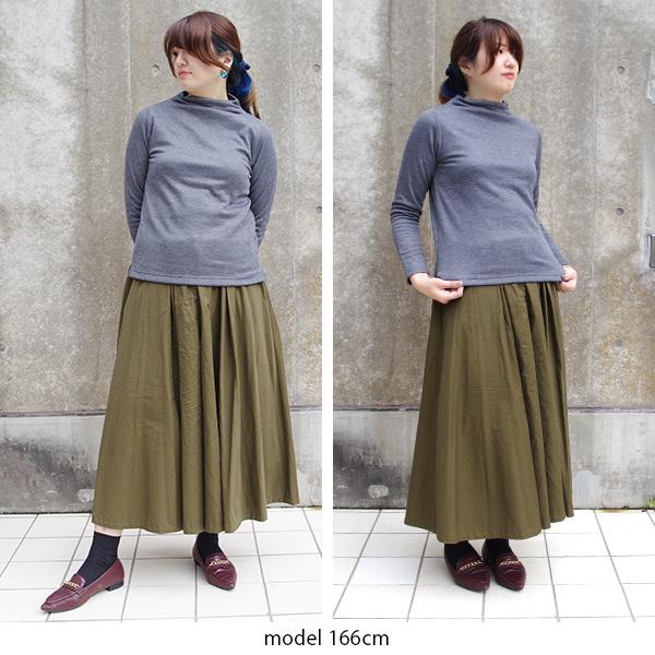 裏起毛リブボトルネックカットソー |  | 02