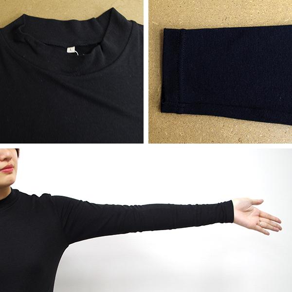 ガーゼフライスハイネック長袖Tシャツ |  | 04