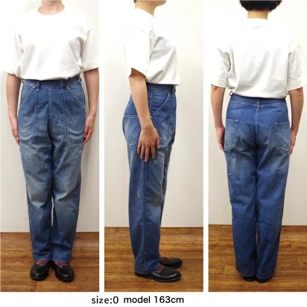 ヴィンテージデニムサイドジップパンツ grandma mama daughter |  | 11