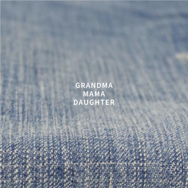 ヴィンテージデニムサイドジップパンツ grandma mama daughter |  | 01