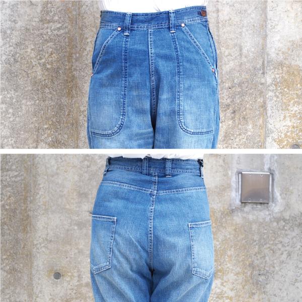 ヴィンテージデニムサイドジップパンツ grandma mama daughter |  | 09