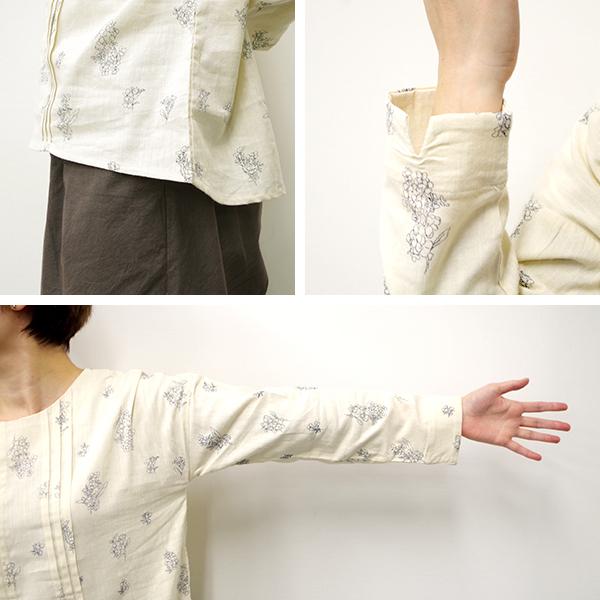 花柄ピンタックブラウス PAGE ONE ページワン グロリア |  | 06