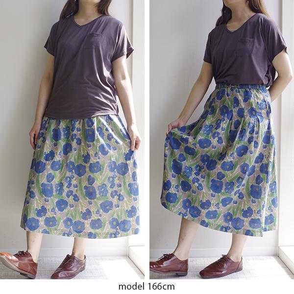 綿麻花柄プリントスカート【D*g*y ディージーワイ】デコ |  | 06