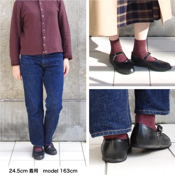 ストラップ付きフラットラバーシューズ 【OPANAK】　BOWCLAP |  | 02