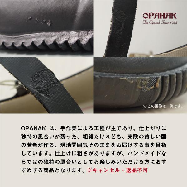 ベルト付きラバーシューズ 【OPANAK】　BOWCLAP |  | 08