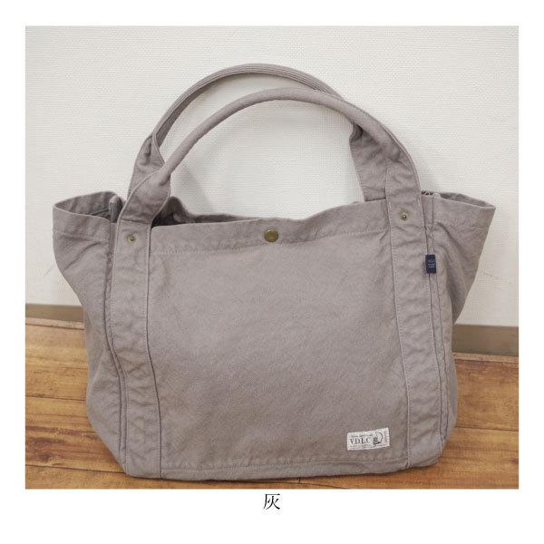 【V.L.D.C】丈夫で軽い、大容量の倉敷帆布バッグ |  | 18
