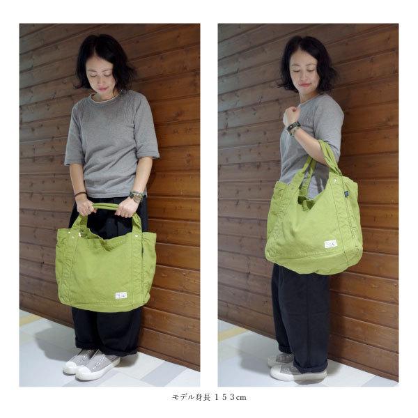 【V.L.D.C】丈夫で軽い、大容量の倉敷帆布バッグ |  | 02