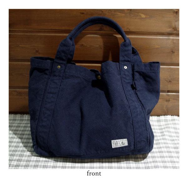 【V.L.D.C】丈夫で軽い、大容量の倉敷帆布バッグ |  | 08