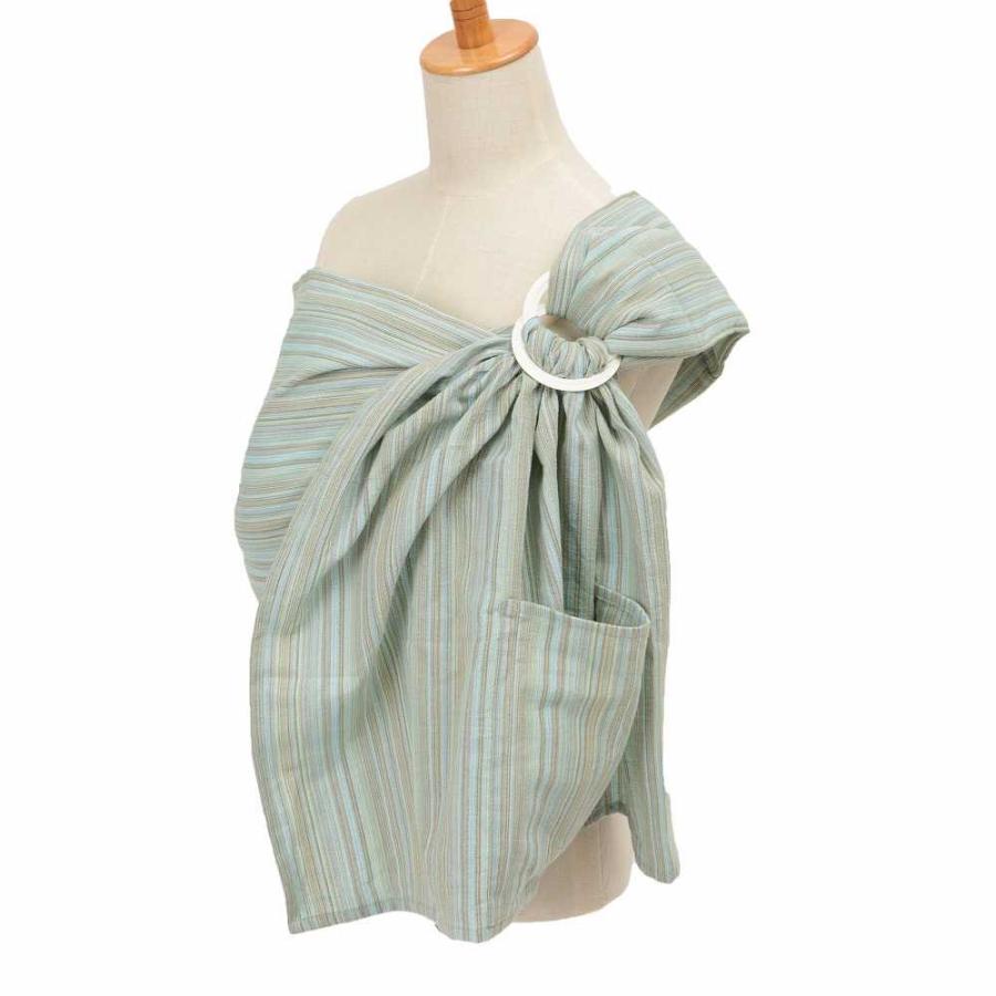 軽い　新生児　抱っこひも　ベビースリング　しじら織り　多機能　Happy!hughug　シンプルスリング |  | 08