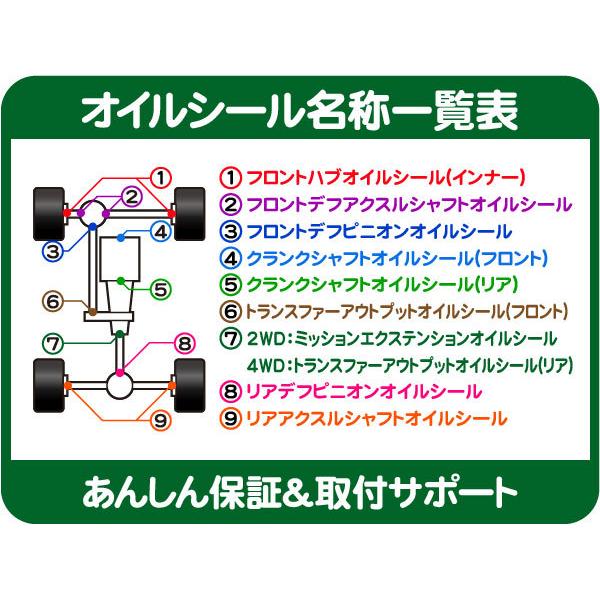 ミッション エクステンション オイルシール ・サバーバン K5 FS