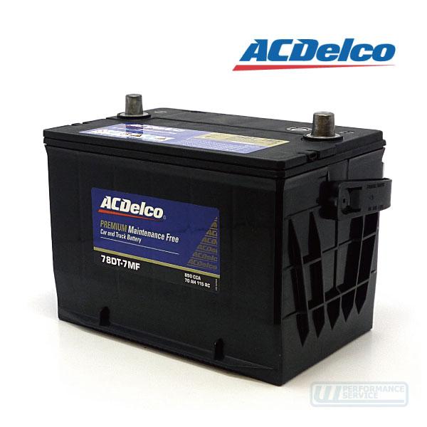 【要送料確認】 ACデルコ バッテリー 大容量 78DT-7MF・サバーバン タホ エスカレード C/K C1500 K1500 アストロ K5 エクスプレス★C5T | ACDelco