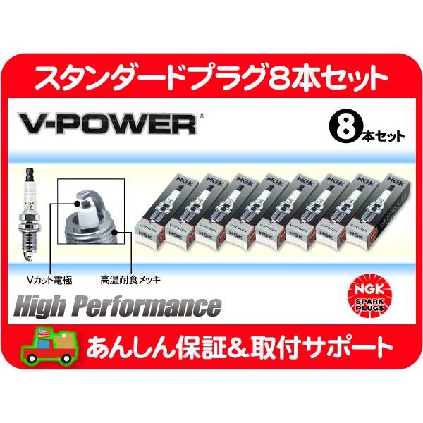 NGK スタンダードプラグ 8本 セット XR5  点火 スパークプラグ・3332 キャブ 旧 車 アメ車 シボレー ダッジ オールズ ポンティアック★KPK | NGK